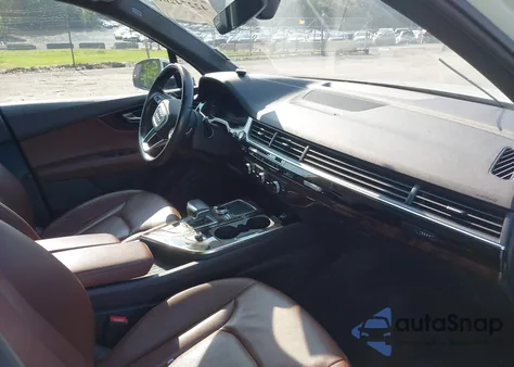 2018 Audi Q7 3.0T Premium from USA, damaged, VIN WA1LAAF71JD043657